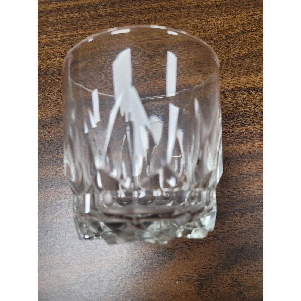 Arcoroc France Cut‎ Glass Tumbler Glasses Exquisite Vintage Barware 15 Pieces